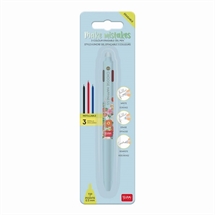 Legami - Erasable gel pen 3-in-1, Flower